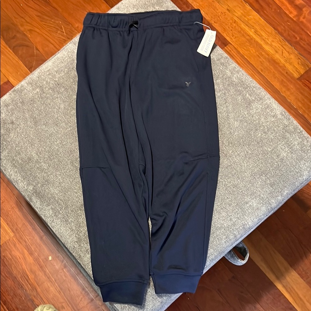 Boy’s Navy Jogger Pants Size Small (6/7) NEW WITH TAGS